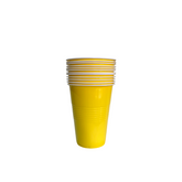 VASO 450 ML AMARILLO X10